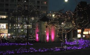 「東松戸駅前イルミネーション」の写真