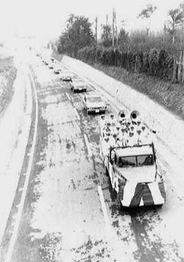 昭和43年10月1日、市川松戸有料道路一部開通