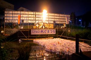 花火大会の客