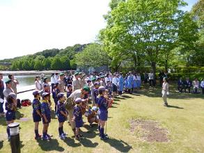 松戸市での記念植樹