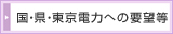国・県・東京電力への要望等