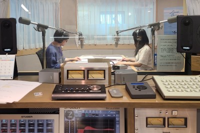 ベイエフエム収録の様子