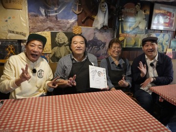カフェドベアーのみなさんと記念撮影