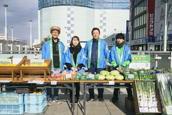 生産者さんとJAのみなさん