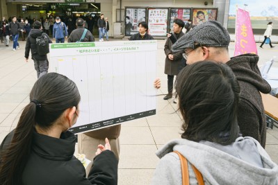 アンケートの様子