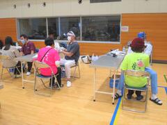 松戸歯科医師会のブースの写真