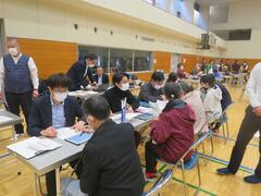 医師会のブースの写真