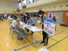 聖徳大学のブースの写真