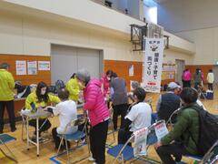 第一生命保険のブースの写真
