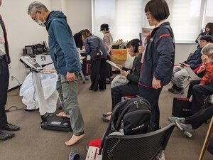 InBody測定の様子