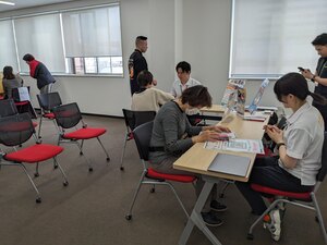 個別相談の様子