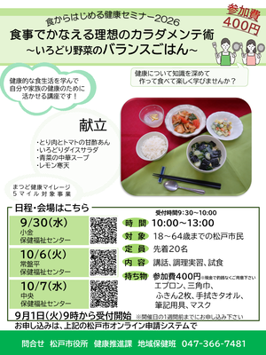チラシ　バランスごはん