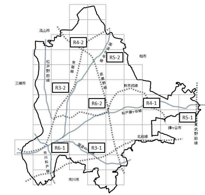 調査地点図