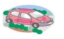 自動車のイメージ図