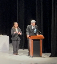 遺族代表挨拶（市遺族会会長石井猛様）