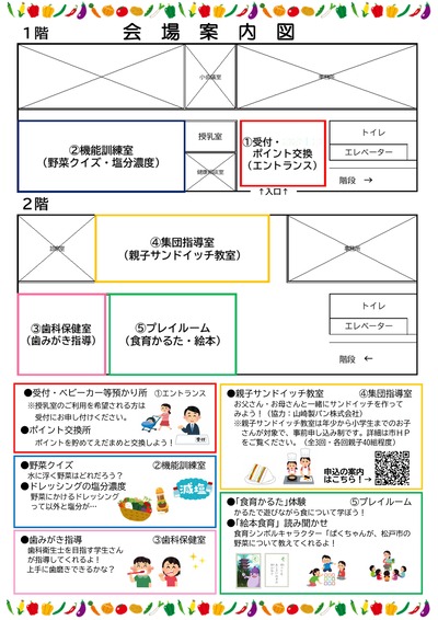R6松戸食育まつりチラシ（裏）