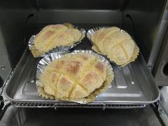 パン焼き上がりの写真