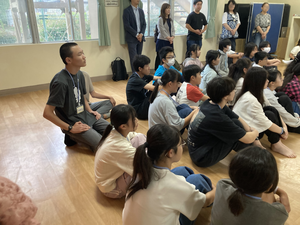 常盤平児童福祉館見学の様子