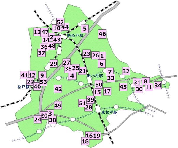 子ども食堂の地図