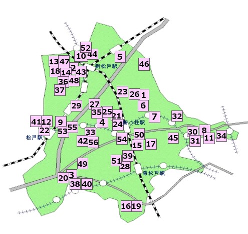 子ども食堂の地図