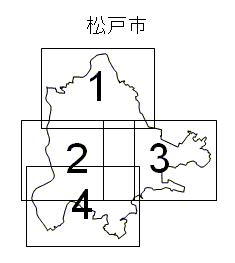 浸水実績図