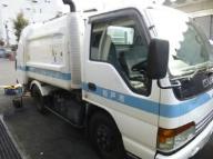 BDFを使用したごみ収集車の画像1