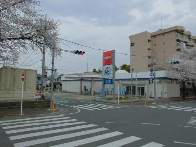 水素ステーション全景