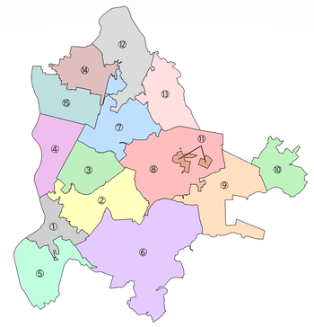 松戸市の地図