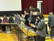 音楽グループ発表の様子