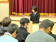 「語る会」から代表のスピーチ