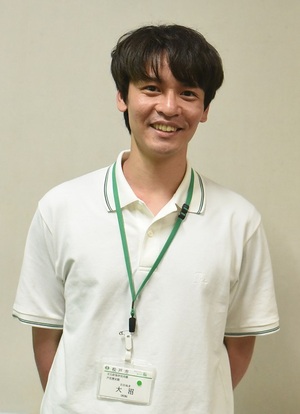 松戸市戸定歴史館学芸員　大沼　大晟（おおぬま　たいせい）さんの写真