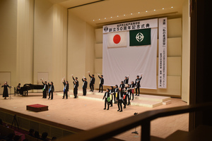 合唱部の発表の様子