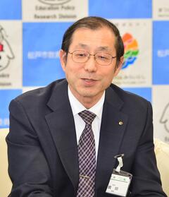 波田教育長の写真