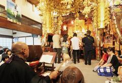 金谷寺の堂内の写真