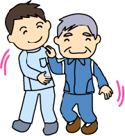 介護老人保健施設のイラスト