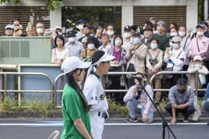 専松応援メドレー様子