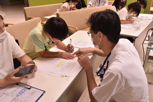 処方箋確認中