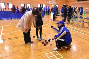 ボッチャのレクチャー