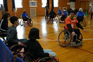 車いすバスケットボールの説明