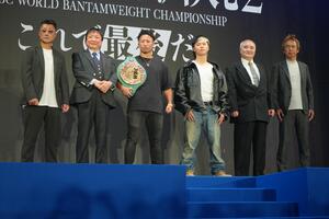 「Prime Video Boxing」の開催発表会見