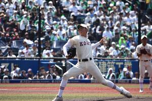 二宮投手のピッチング