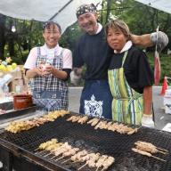 焼きとり屋さんの写真