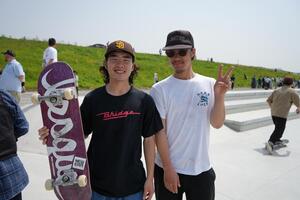 本橋選手と村井選手