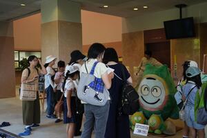 クリンクルちゃんのお出迎え