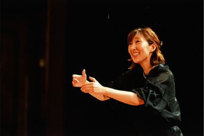 指揮をする松井先生
