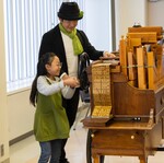 手回しオルガン体験