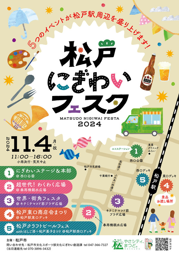 松戸にぎわいフェスタ　チラシ表