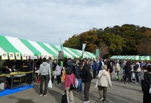 野菜販売の様子