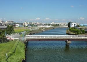 坂川放水路の写真