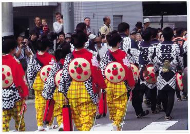 好天に恵まれた平成27年10月18日「松戸の大祭り」